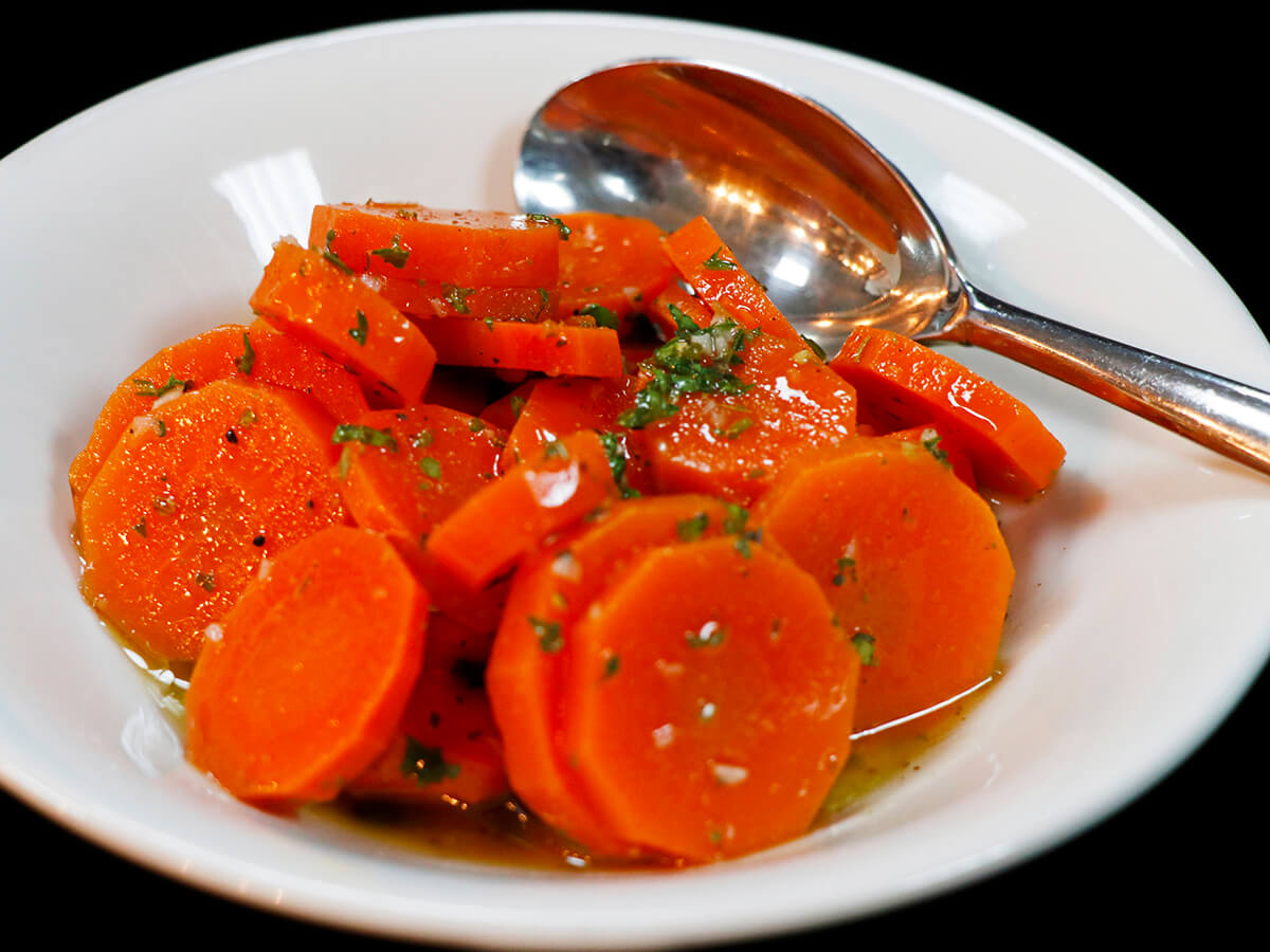 Glazed Carrots make an easy addition that will make any picky eater happy.